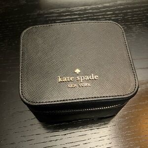 Kate Spade Black Travel Jewelry Case